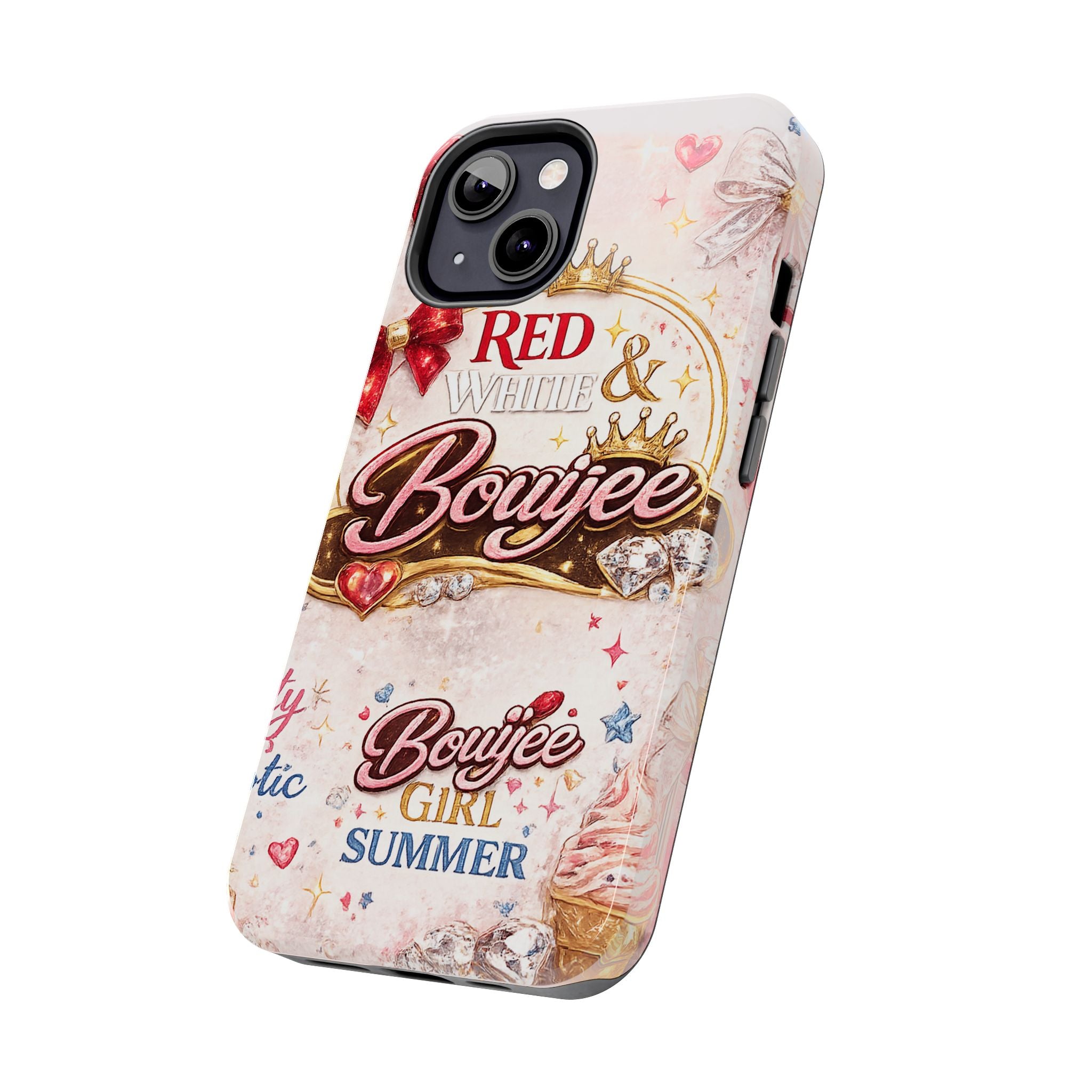 Red White & BouIjee Junk Phone Case