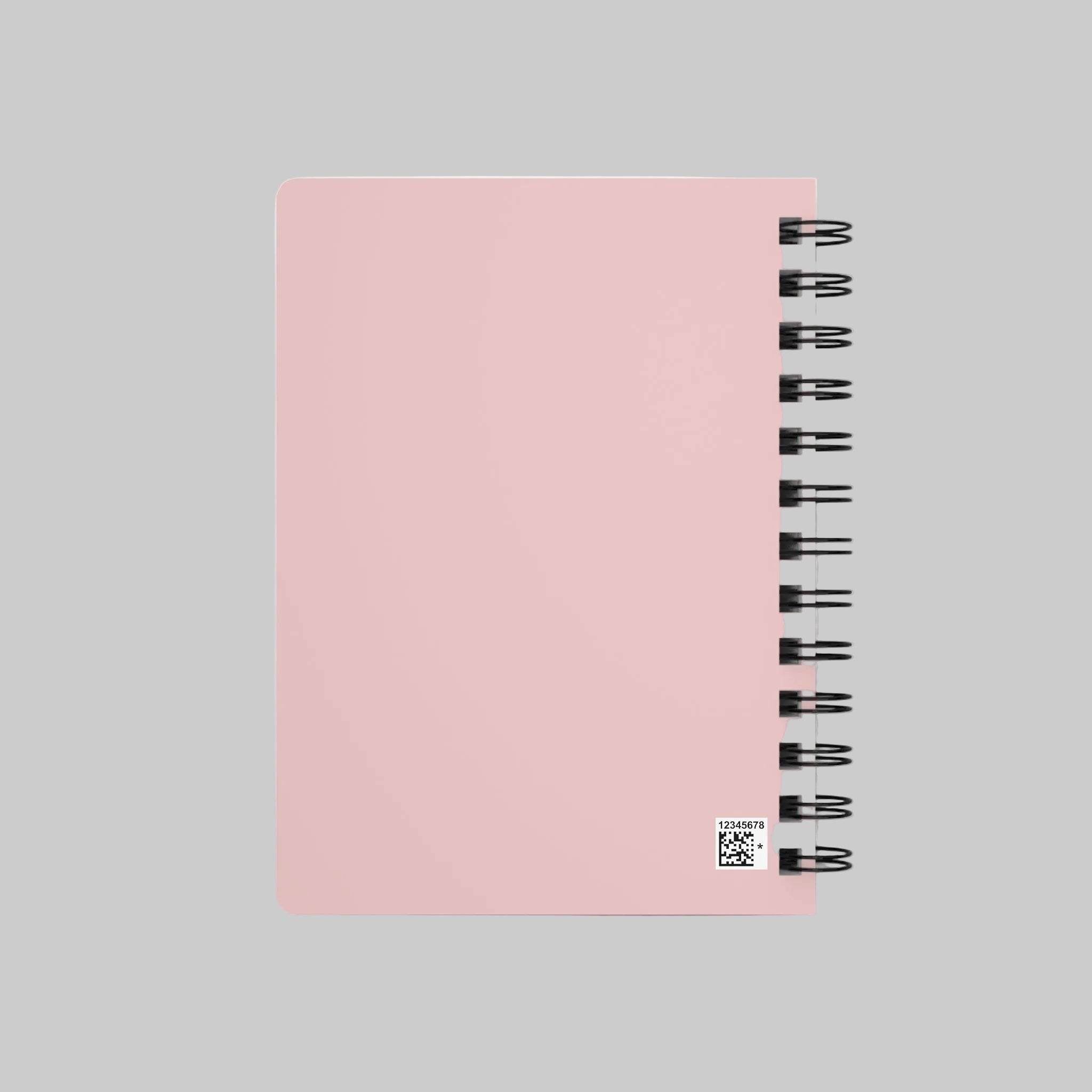 Spiral Notebook — "Bouijee Girl Confidence" Pink Cherry Journal
