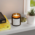 Mango Coconut Soy Candle — Coconut Apricot Scented Jar (4 oz & 9 oz)