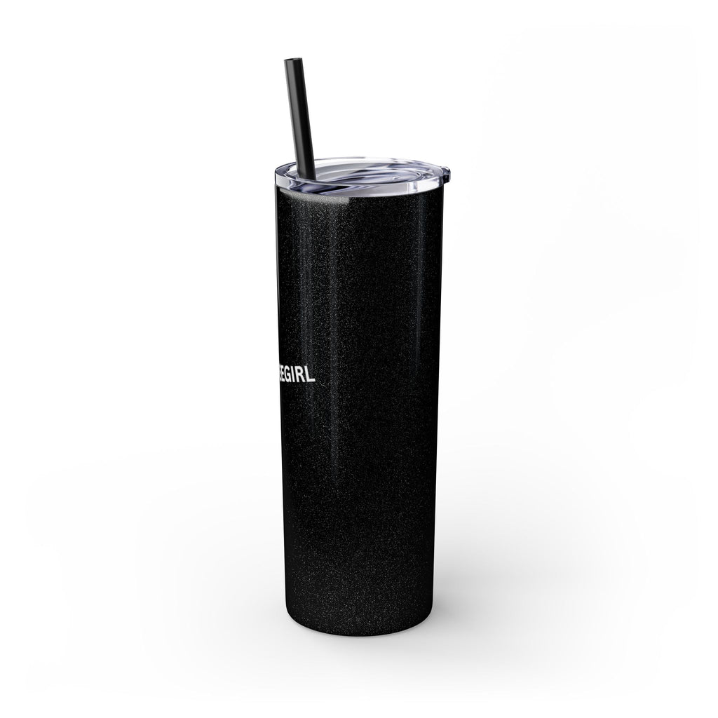 Glitter Signature Skinny Tumbler