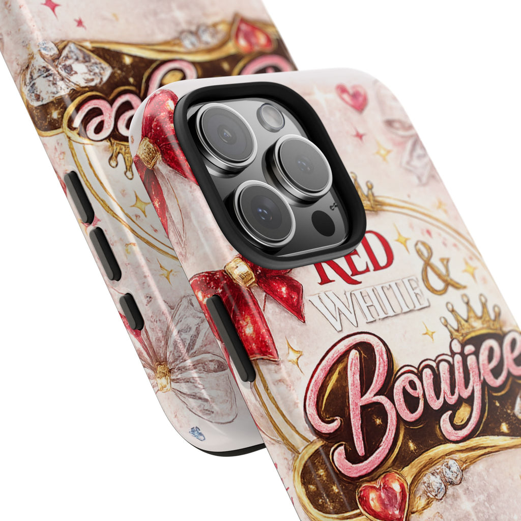Red White & BouIjee Junk Phone Case