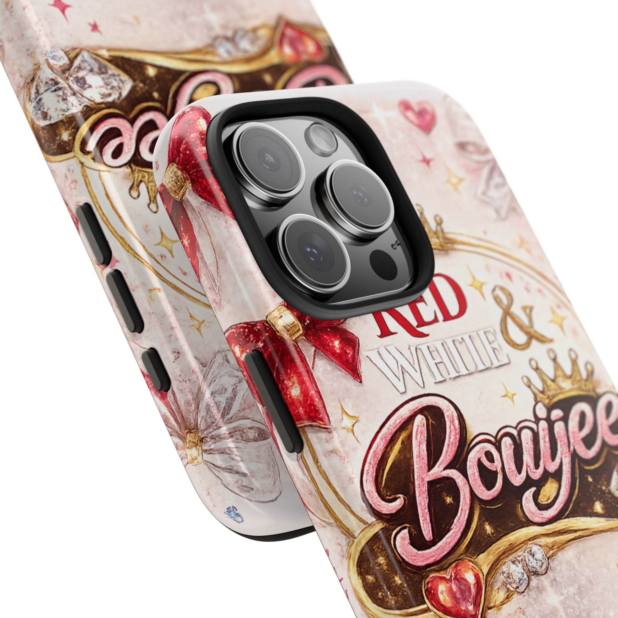 Red White & BouIjee Junk Phone Case