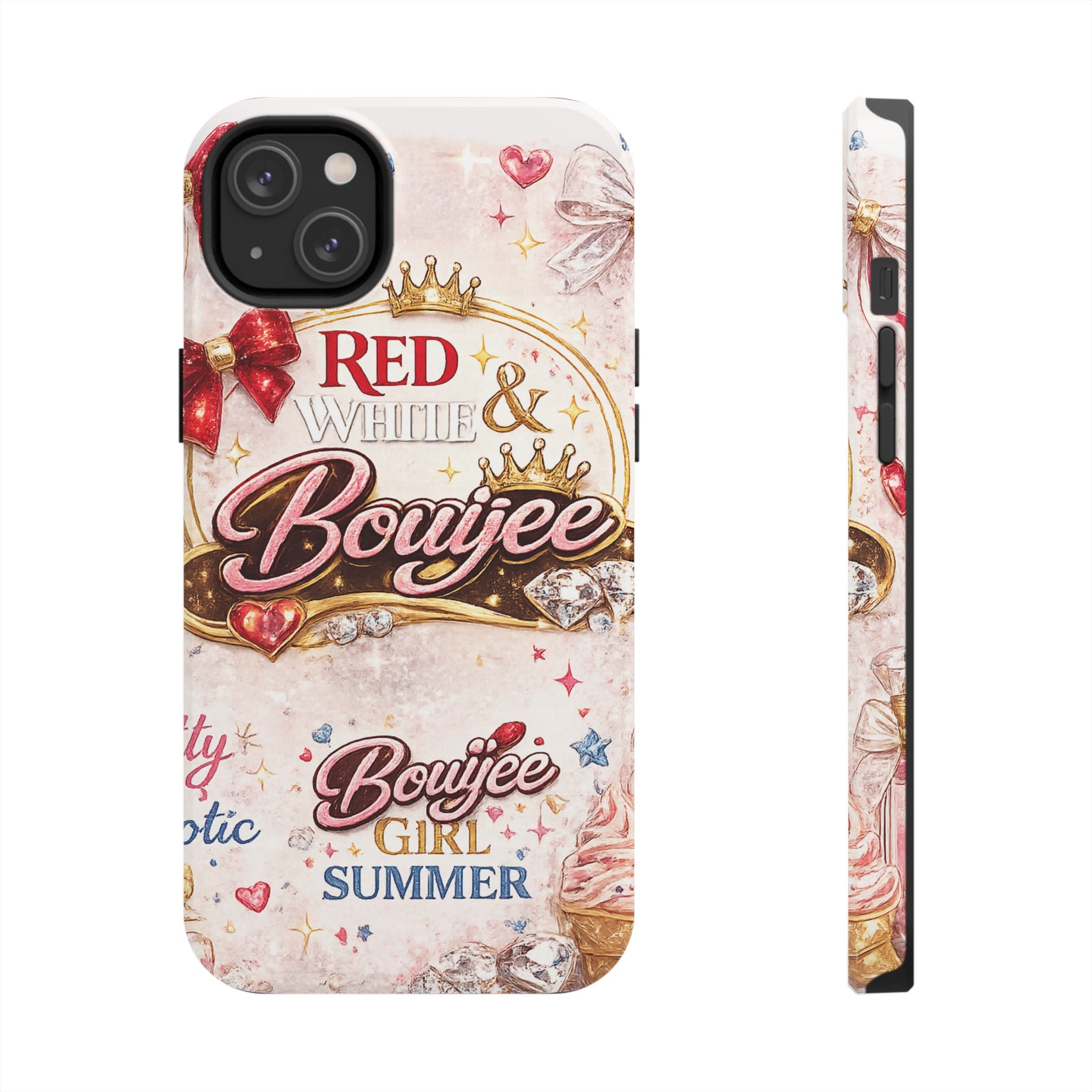 Red White & BouIjee Junk Phone Case