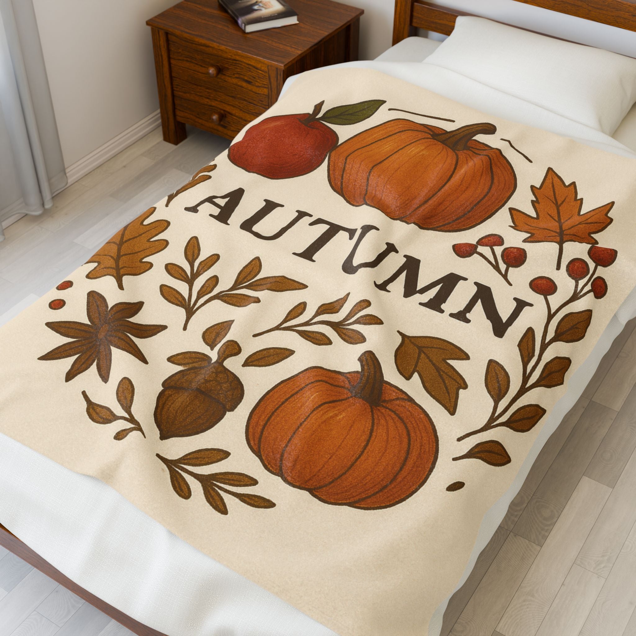 Fall Velveteen Blanket