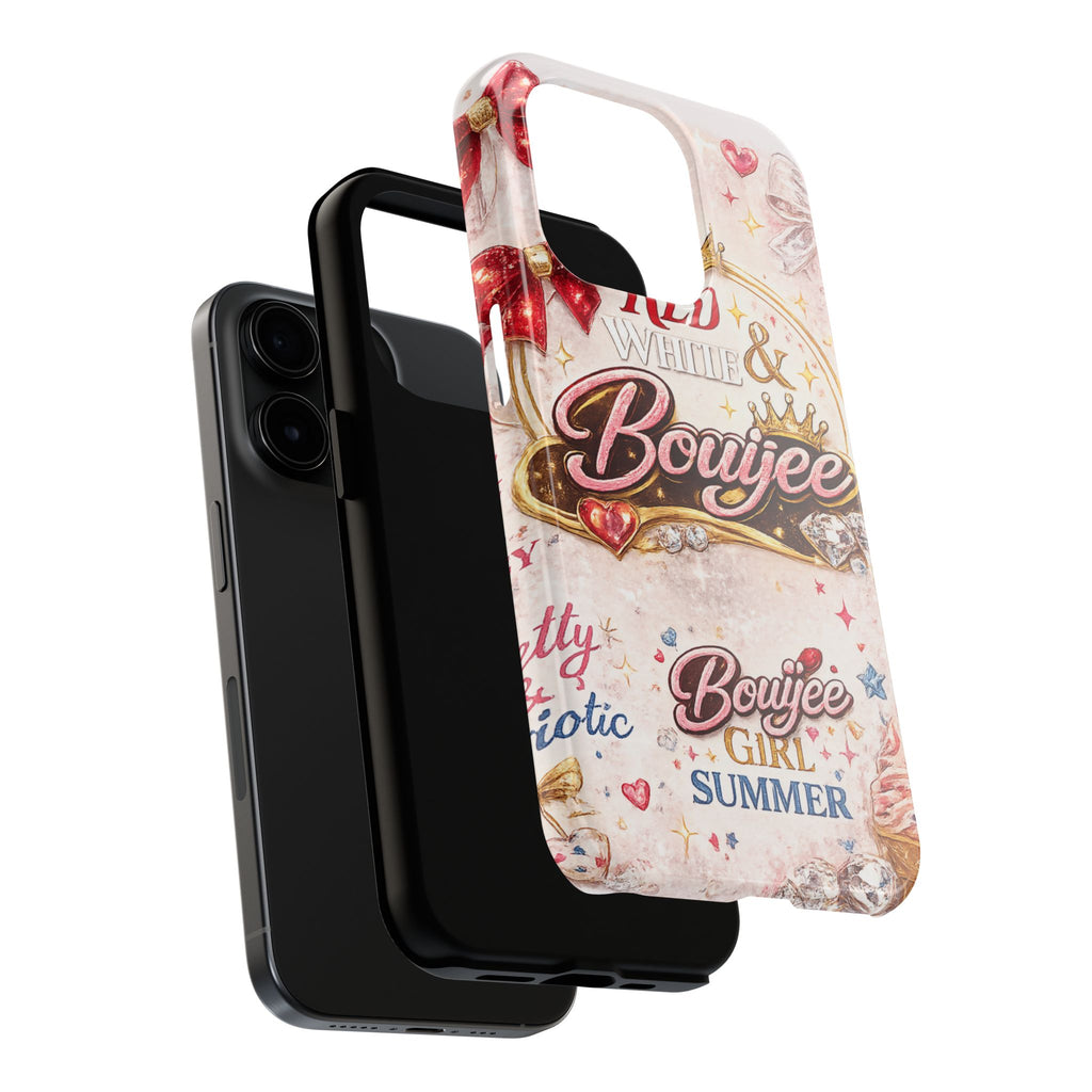 Red White & BouIjee Junk Phone Case