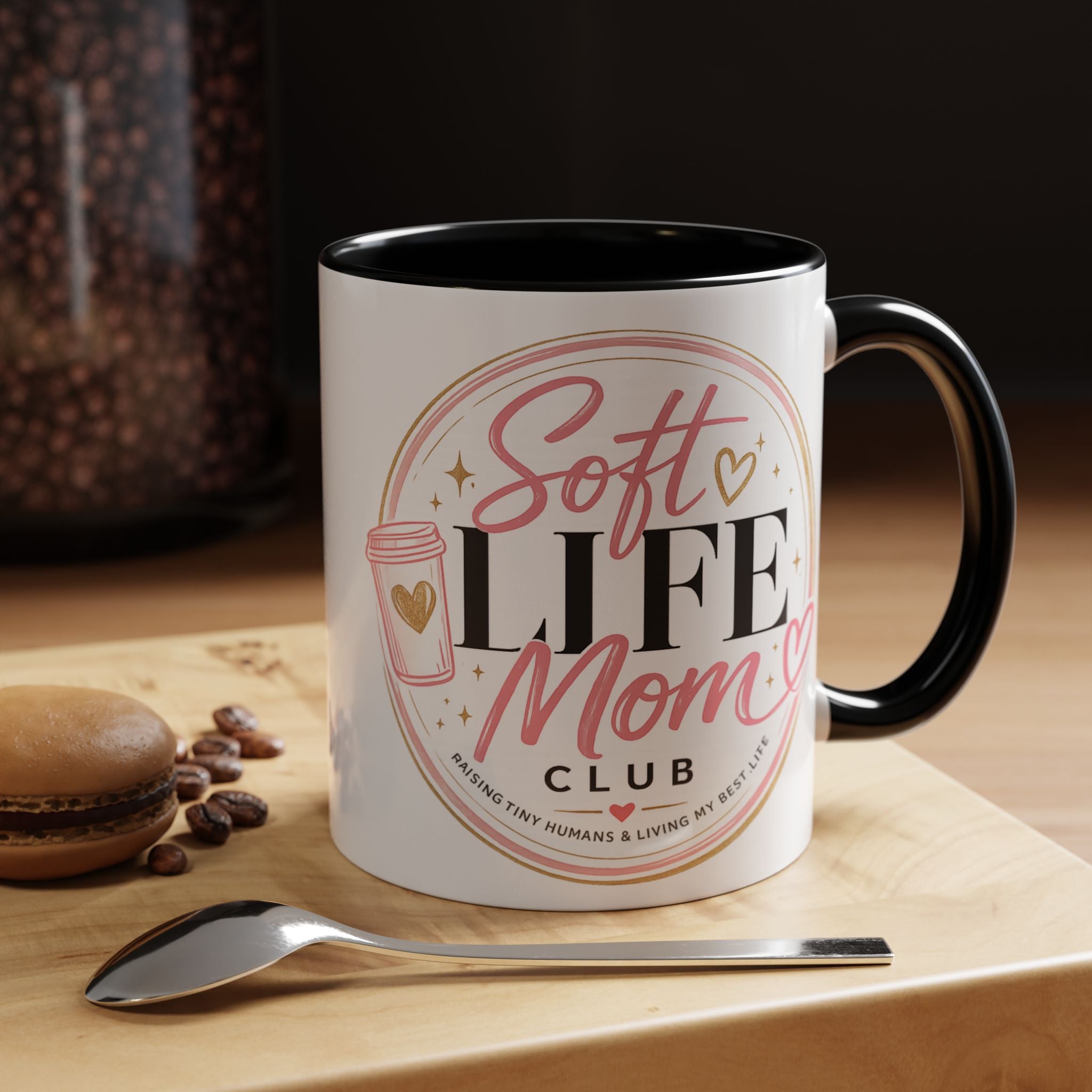 Soft Life Mom Club Coffee Mug