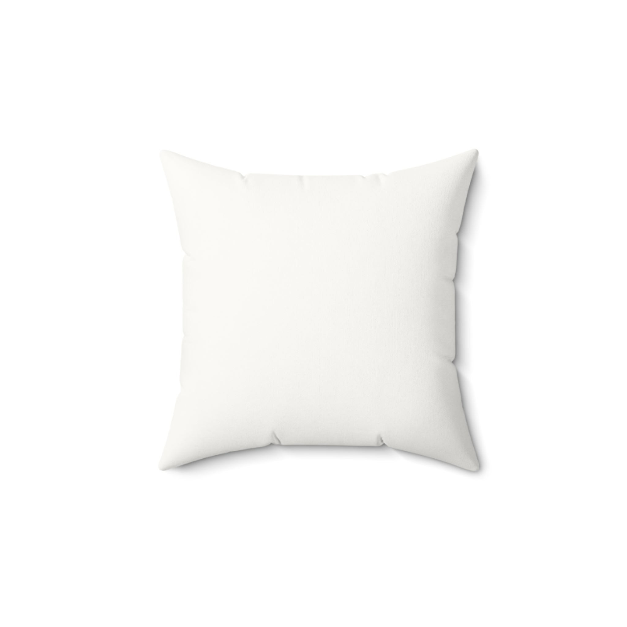 Fall Pumpkin Faux Suede Square Pillow