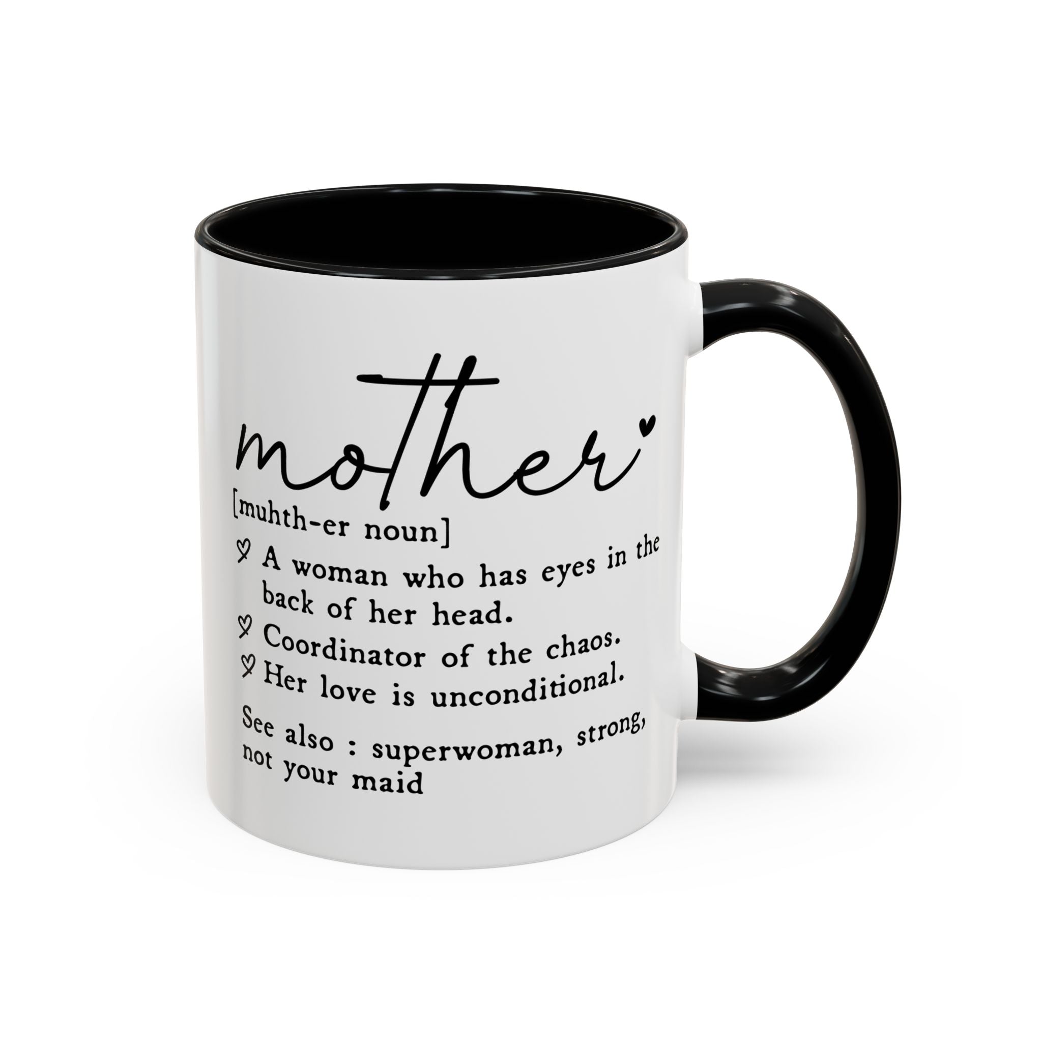 Mother’s Definition Accent Coffee Mug