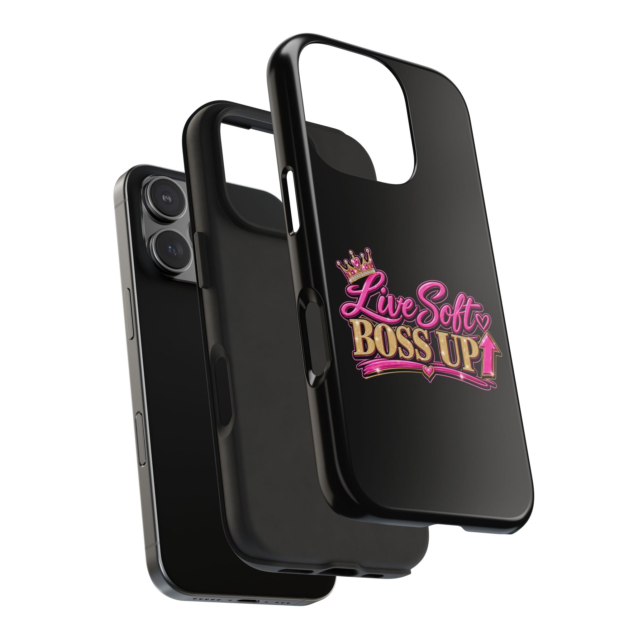 Live Soft Boss Up Phone Case