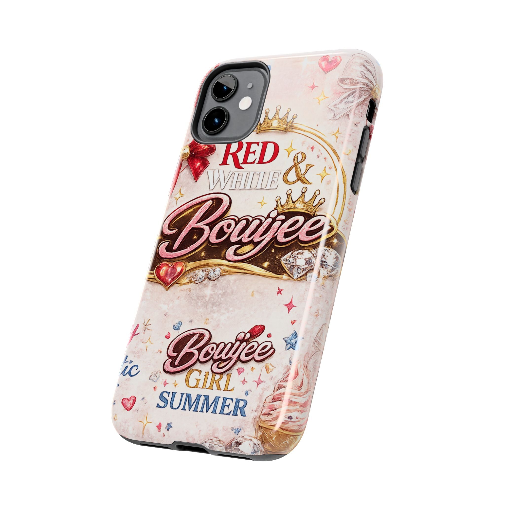 Red White & BouIjee Junk Phone Case