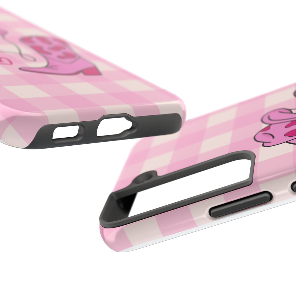 Pink Cowgirl Boots Phone Case