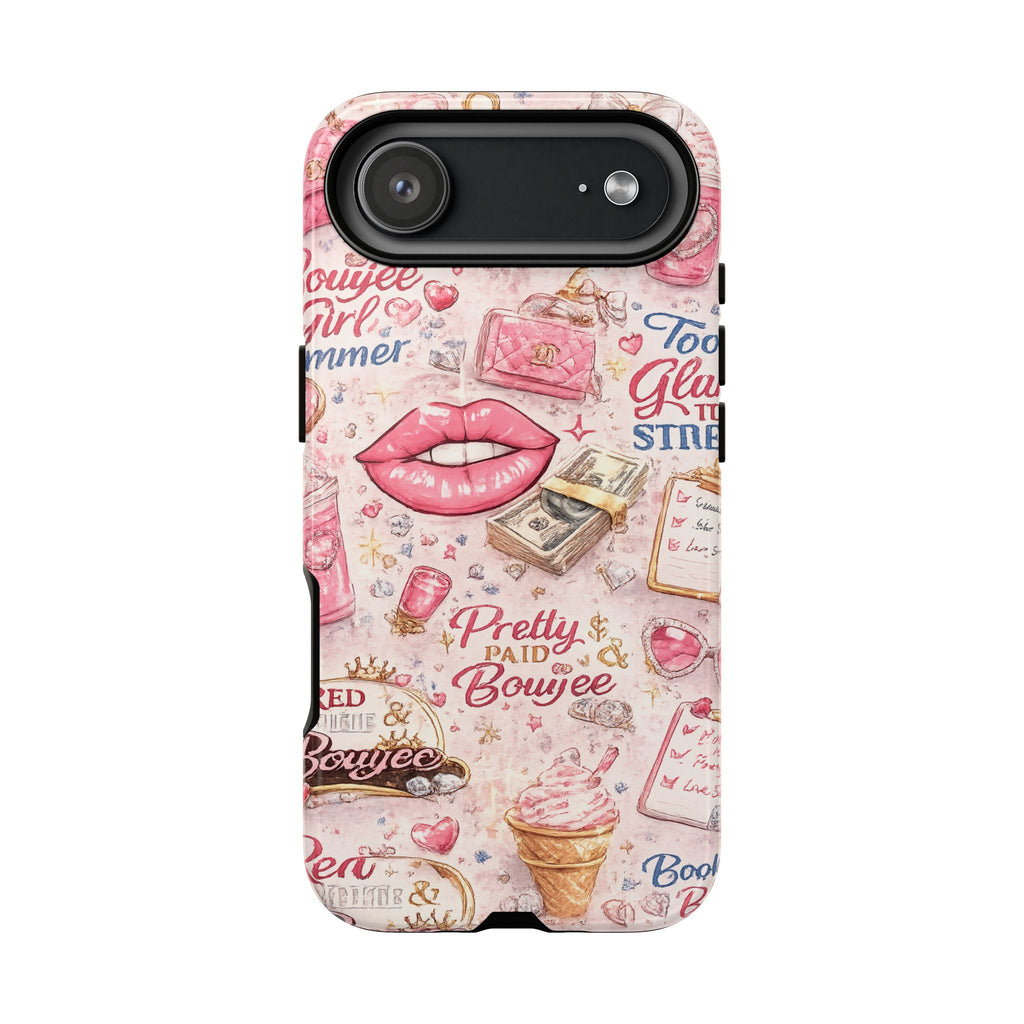 Pink Pretty and Boujee Junk Phone Case