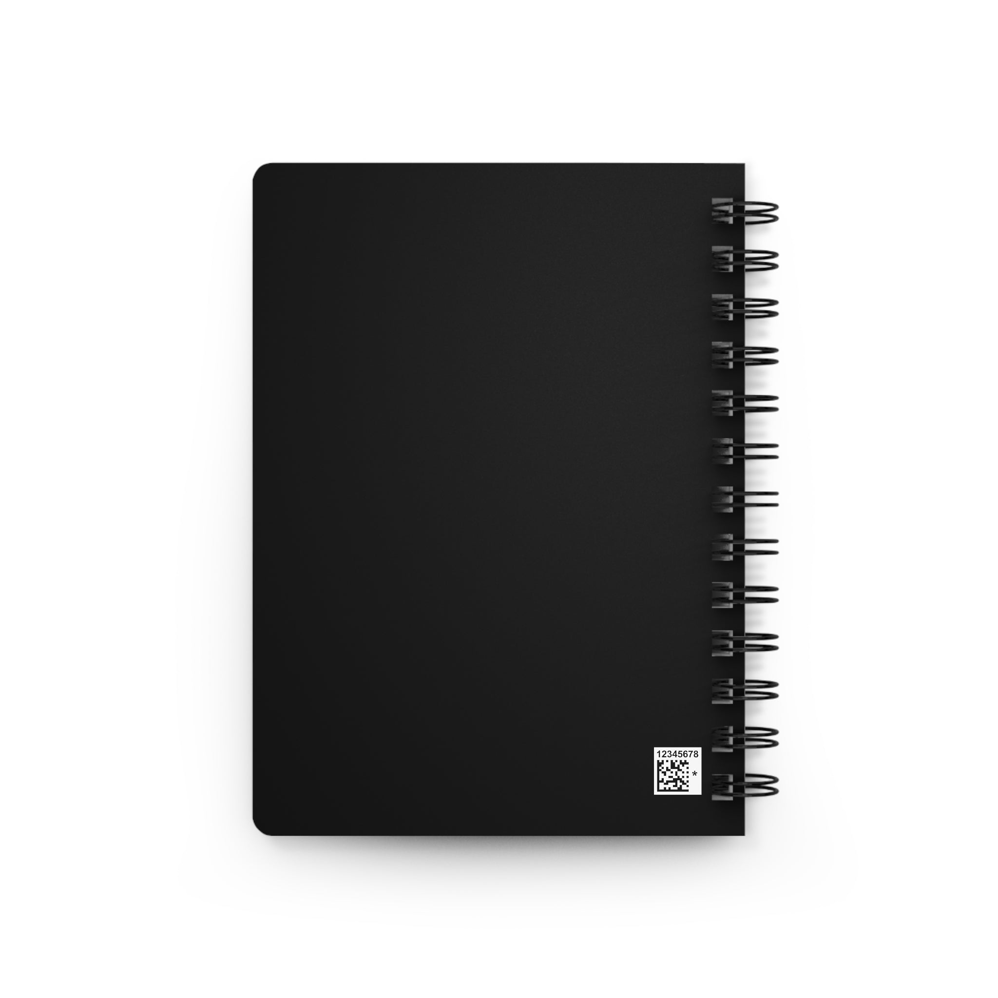 Bouijee Girl Spiral Notebook — Glitter Pink Lips Journal