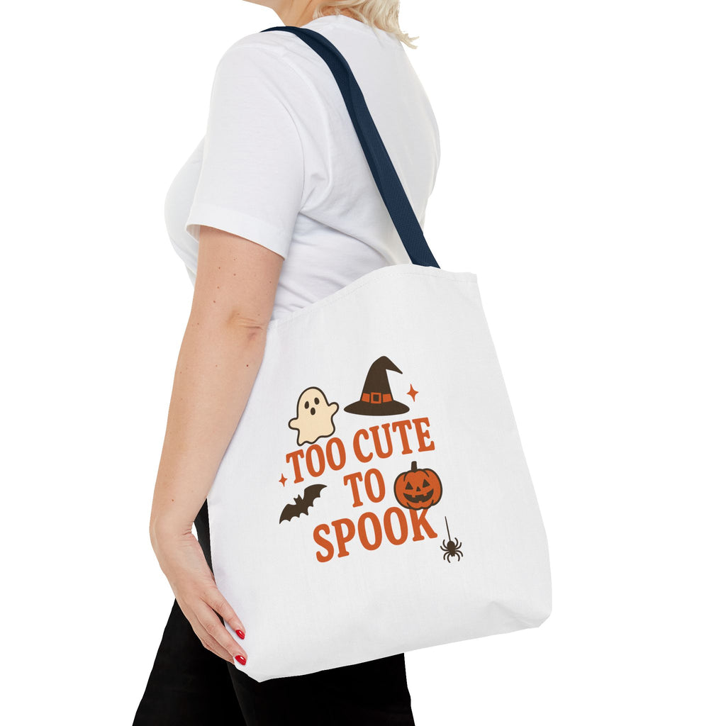 Too Cute to Spook- Halloween Tote Bag