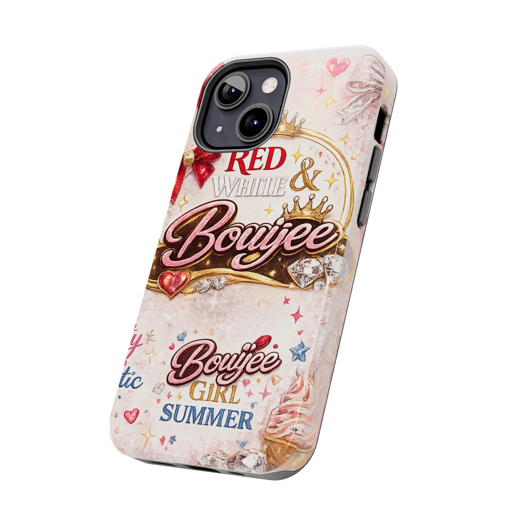 Red White & BouIjee Junk Phone Case
