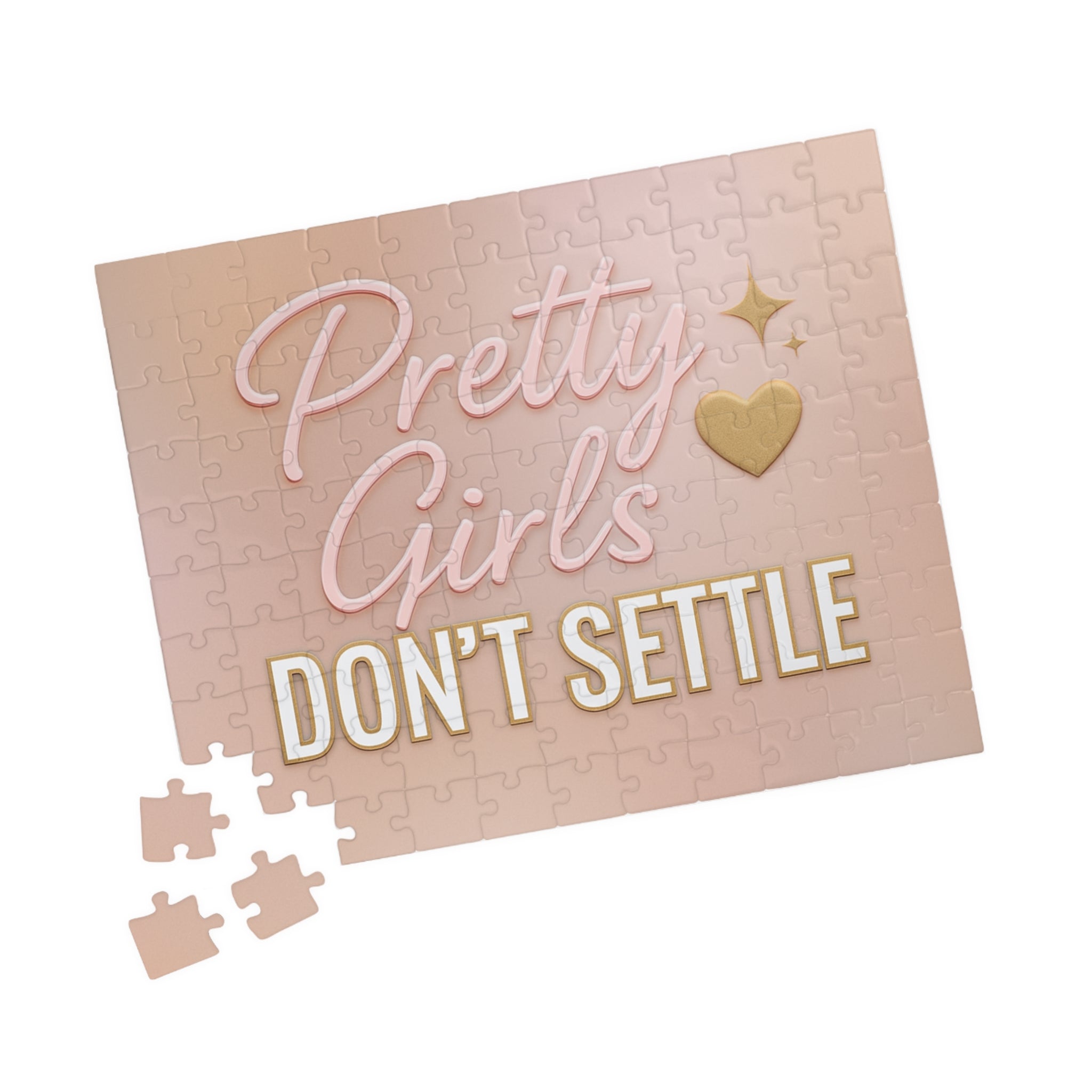 Pretty Girls Don't Settle Puzzle (110 pcs)