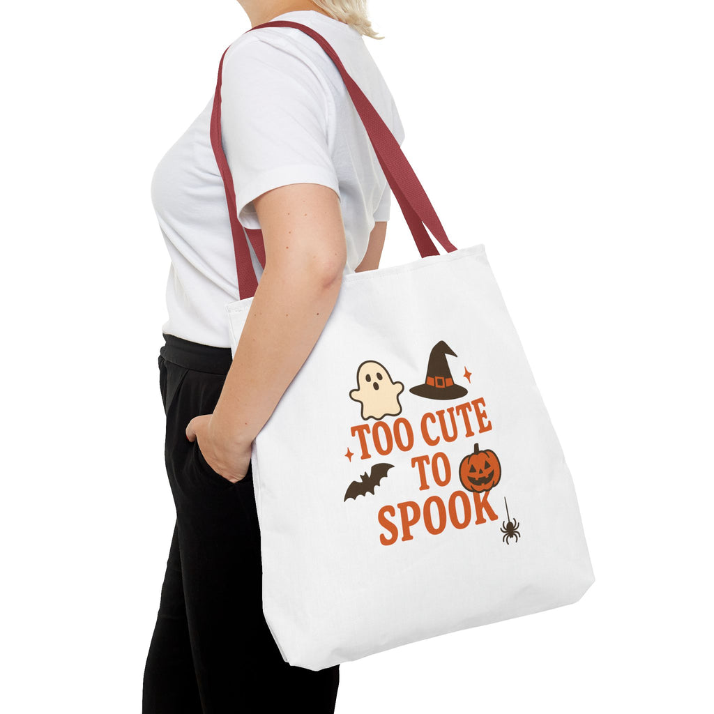 Too Cute to Spook- Halloween Tote Bag