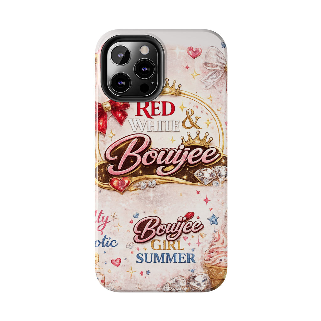 Red White & BouIjee Junk Phone Case