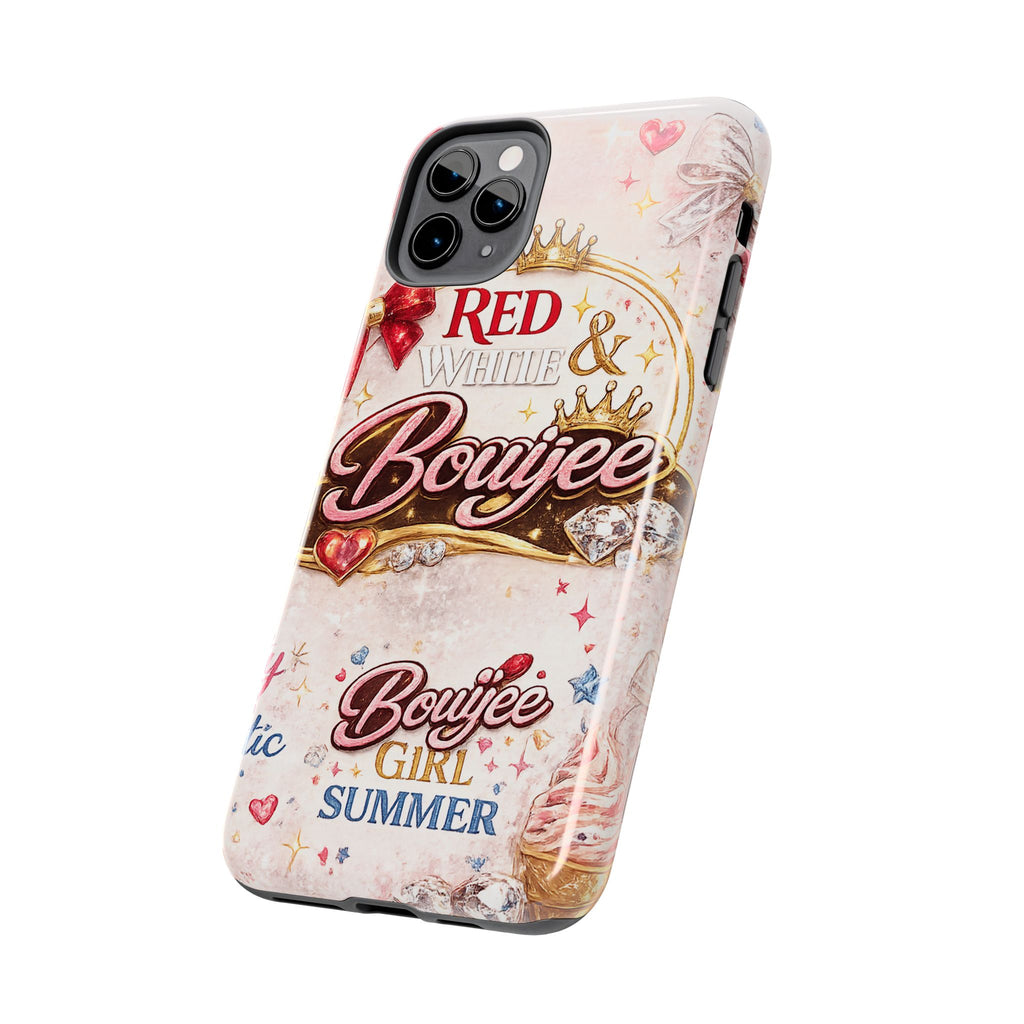 Red White & BouIjee Junk Phone Case