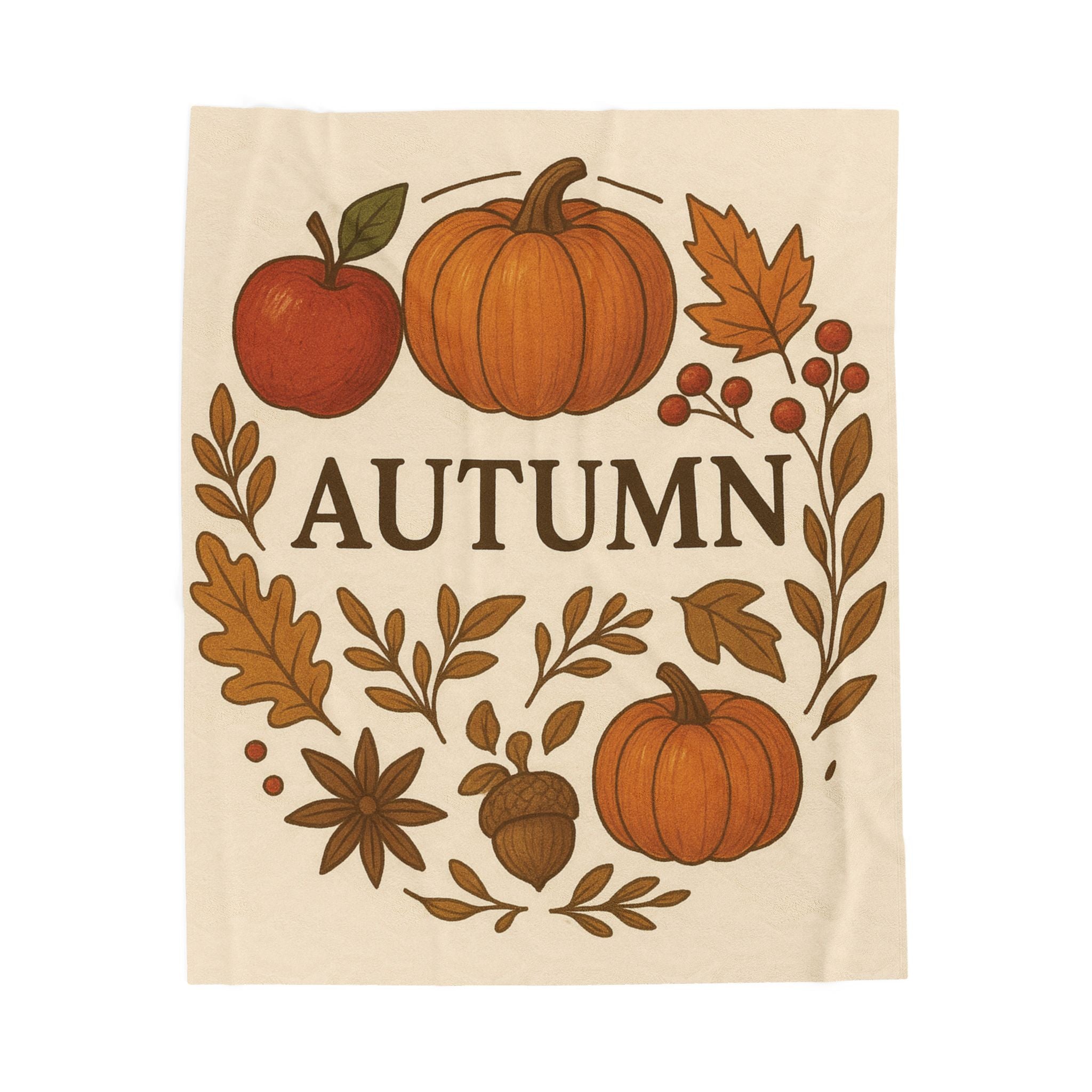 Fall Velveteen Blanket