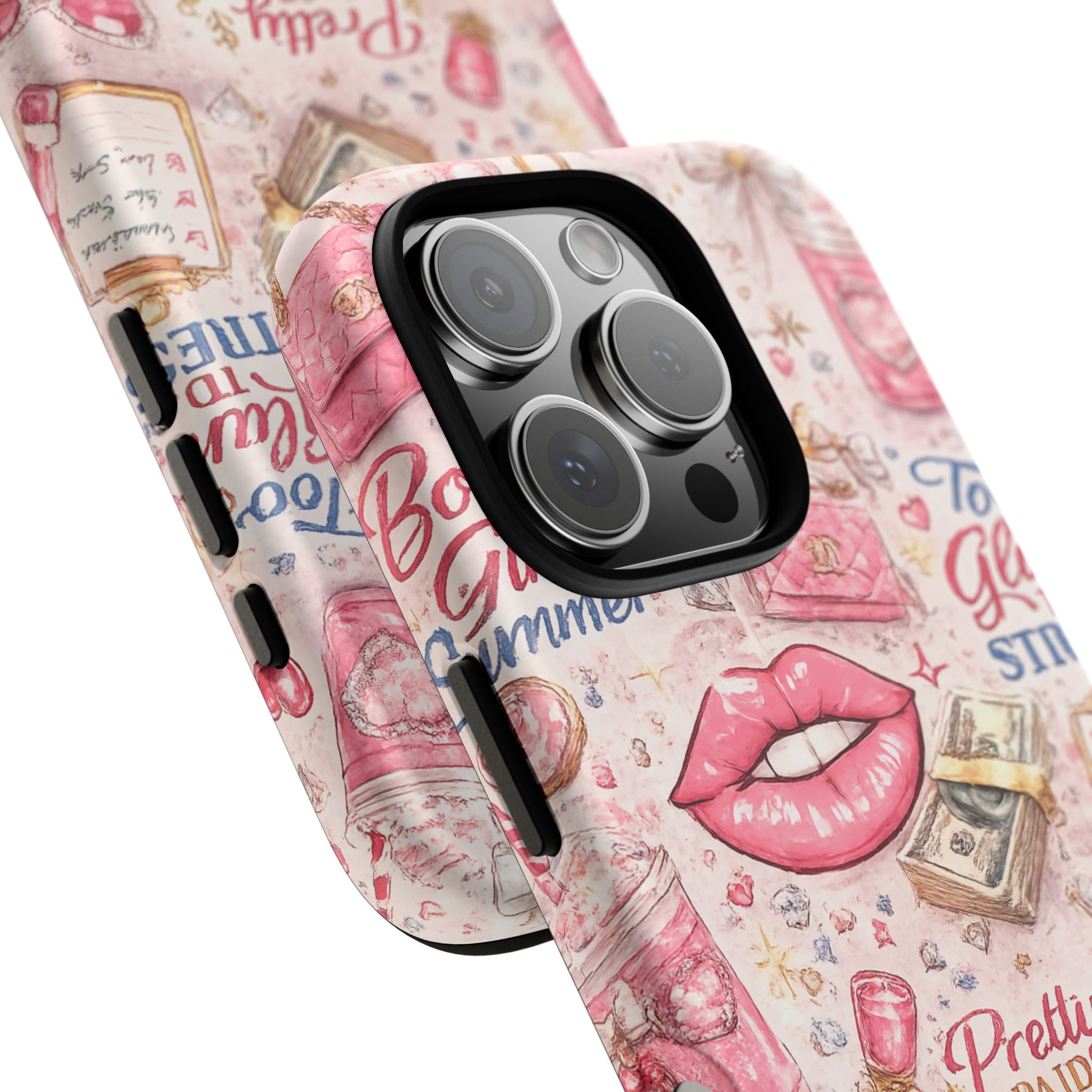 Pink Pretty and Boujee Junk Phone Case