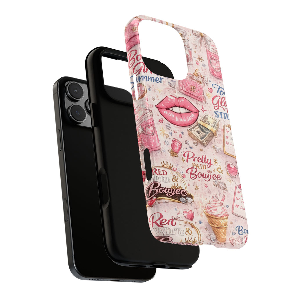 Pink Pretty and Boujee Junk Phone Case