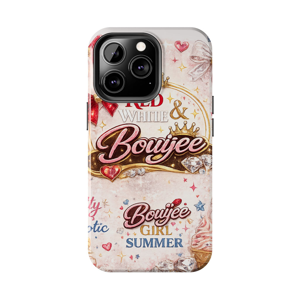 Red White & BouIjee Junk Phone Case