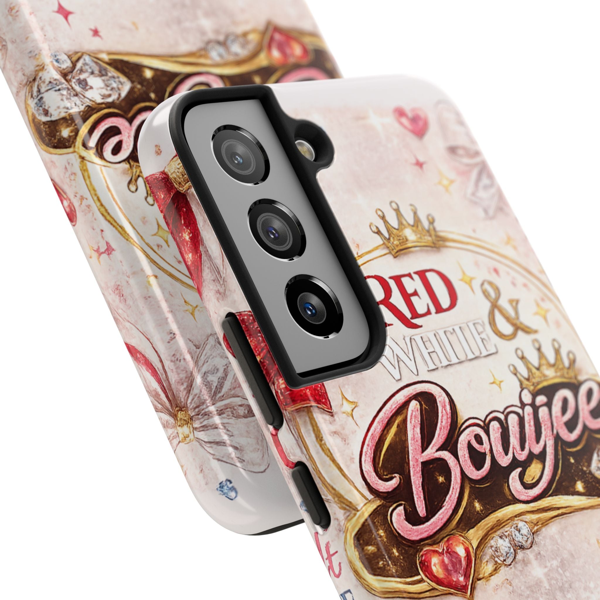 Red White & BouIjee Junk Phone Case