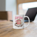 Soft Girl, Strong Coffee Mug, 11oz