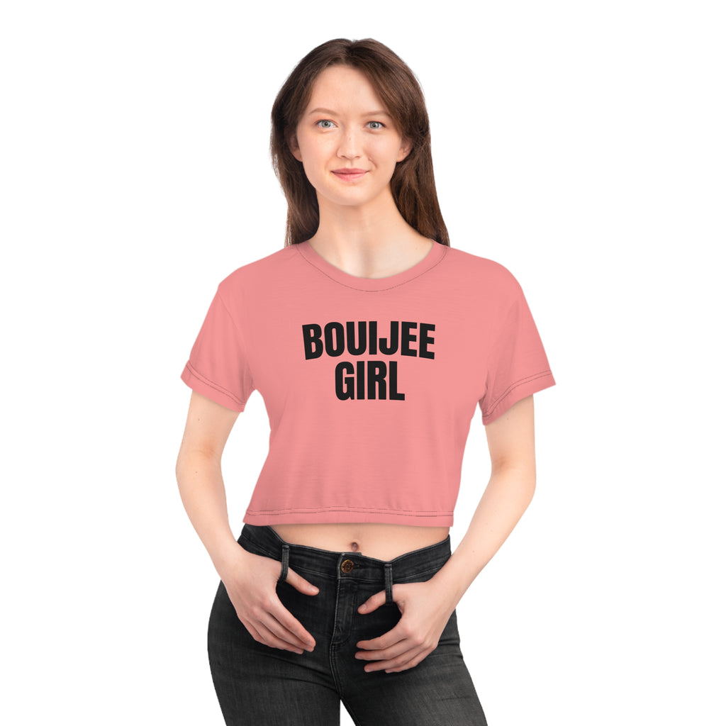 Bouijee Girl Graphic Crop Top