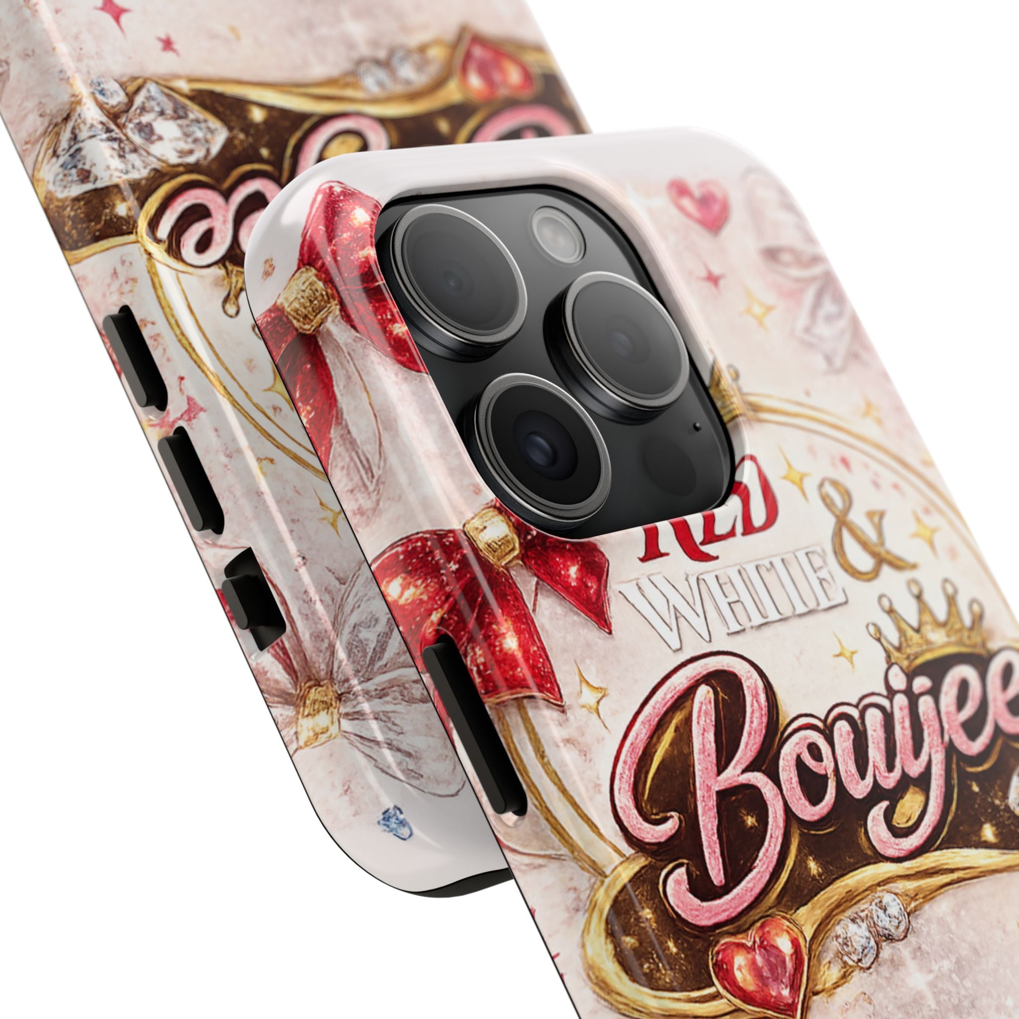 Red White & BouIjee Junk Phone Case