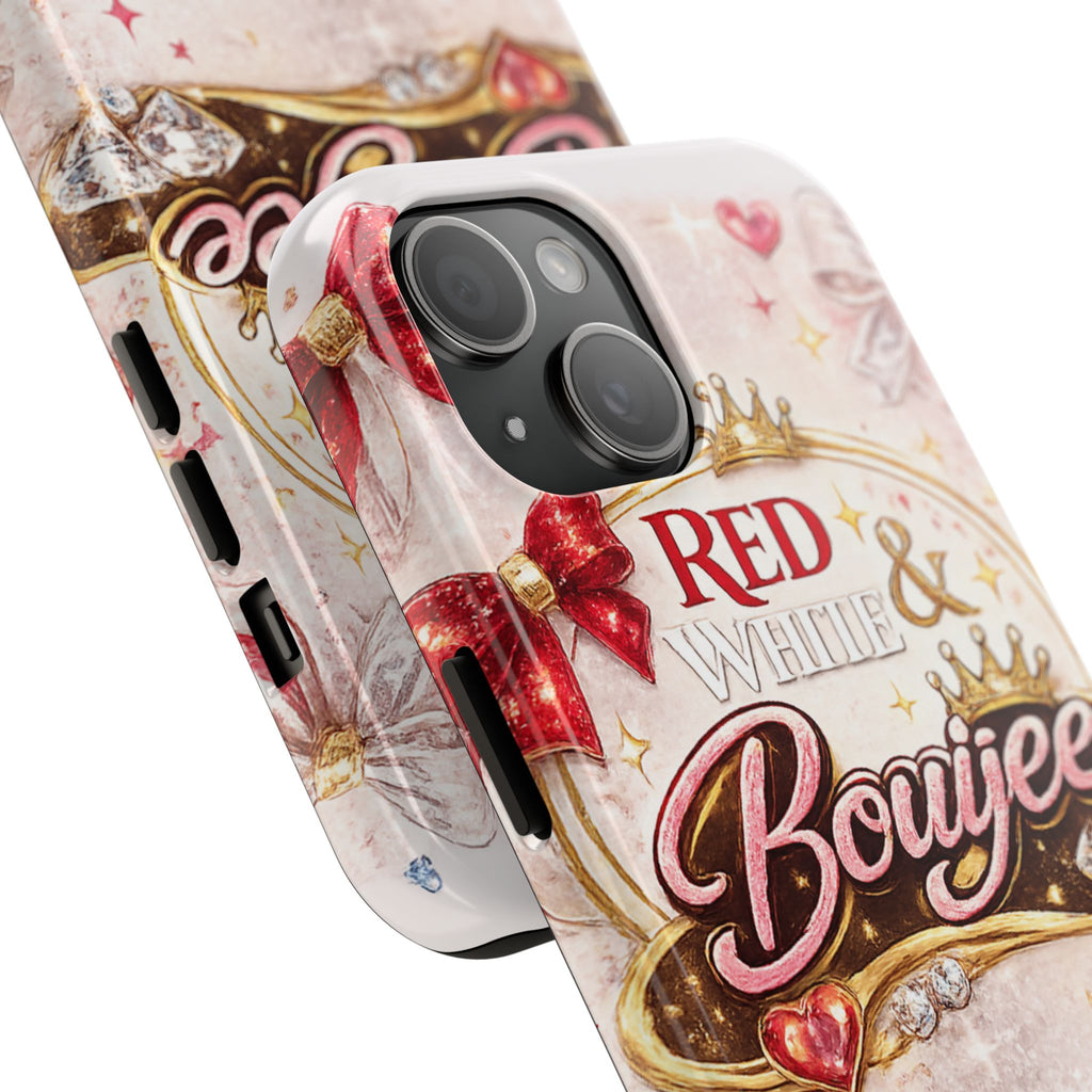 Red White & BouIjee Junk Phone Case