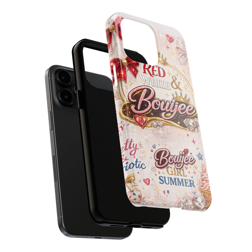 Red White & BouIjee Junk Phone Case