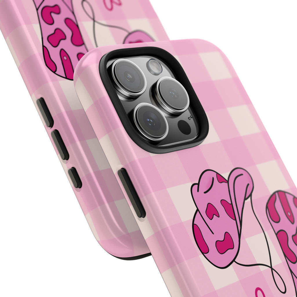 Pink Cowgirl Boots Phone Case