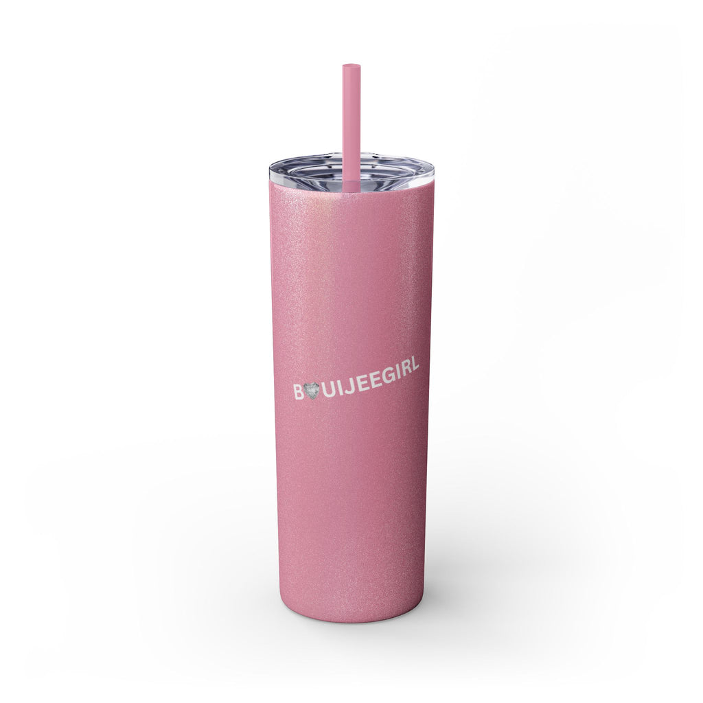 Glitter Signature Skinny Tumbler
