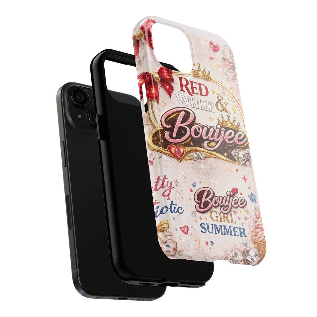 Red White & BouIjee Junk Phone Case