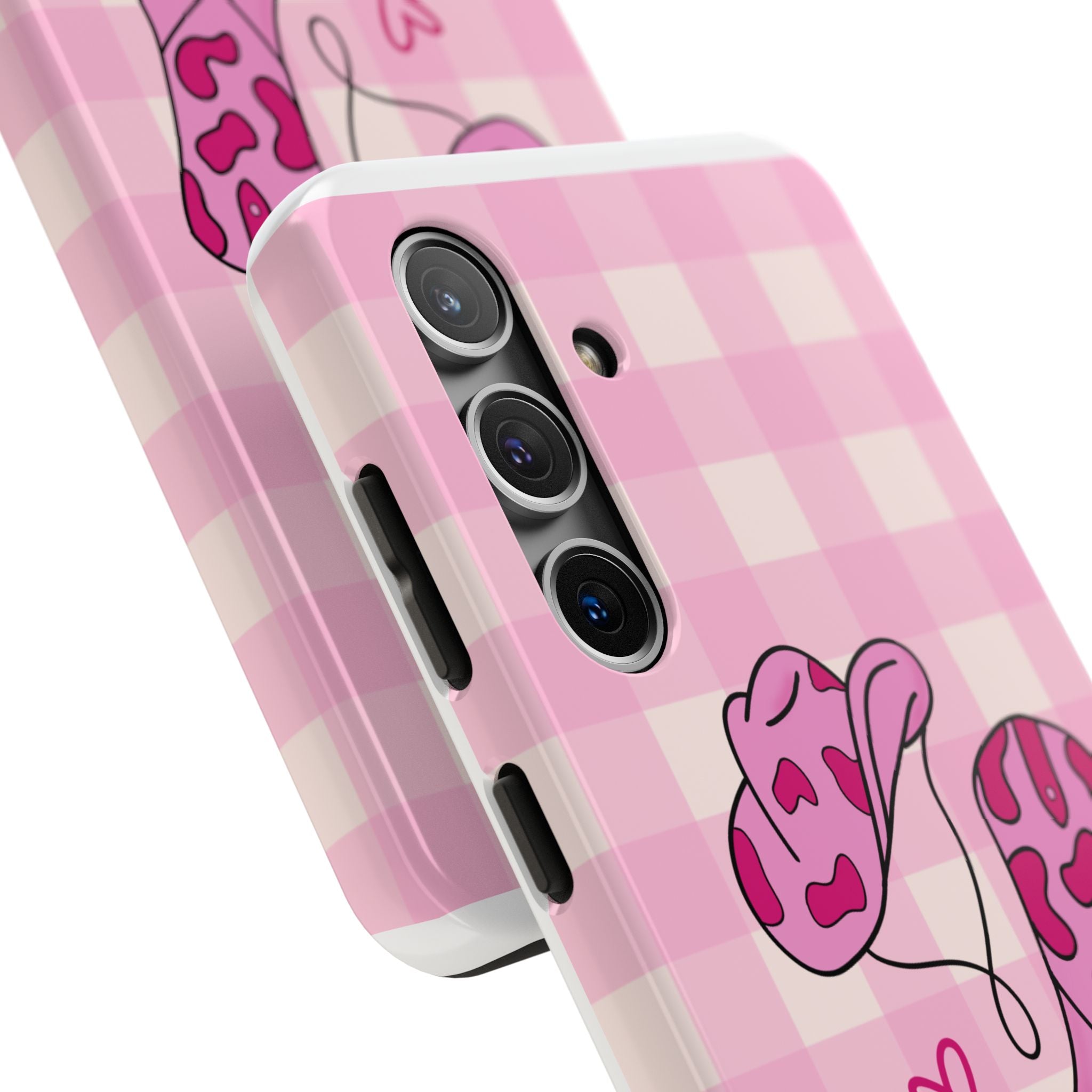 Pink Cowgirl Boots Phone Case