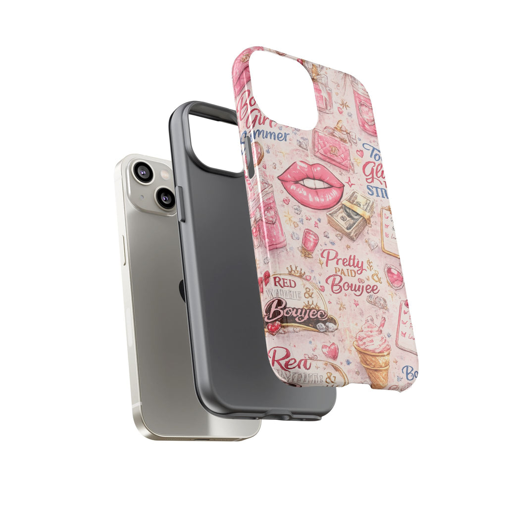 Pink Pretty and Boujee Junk Phone Case