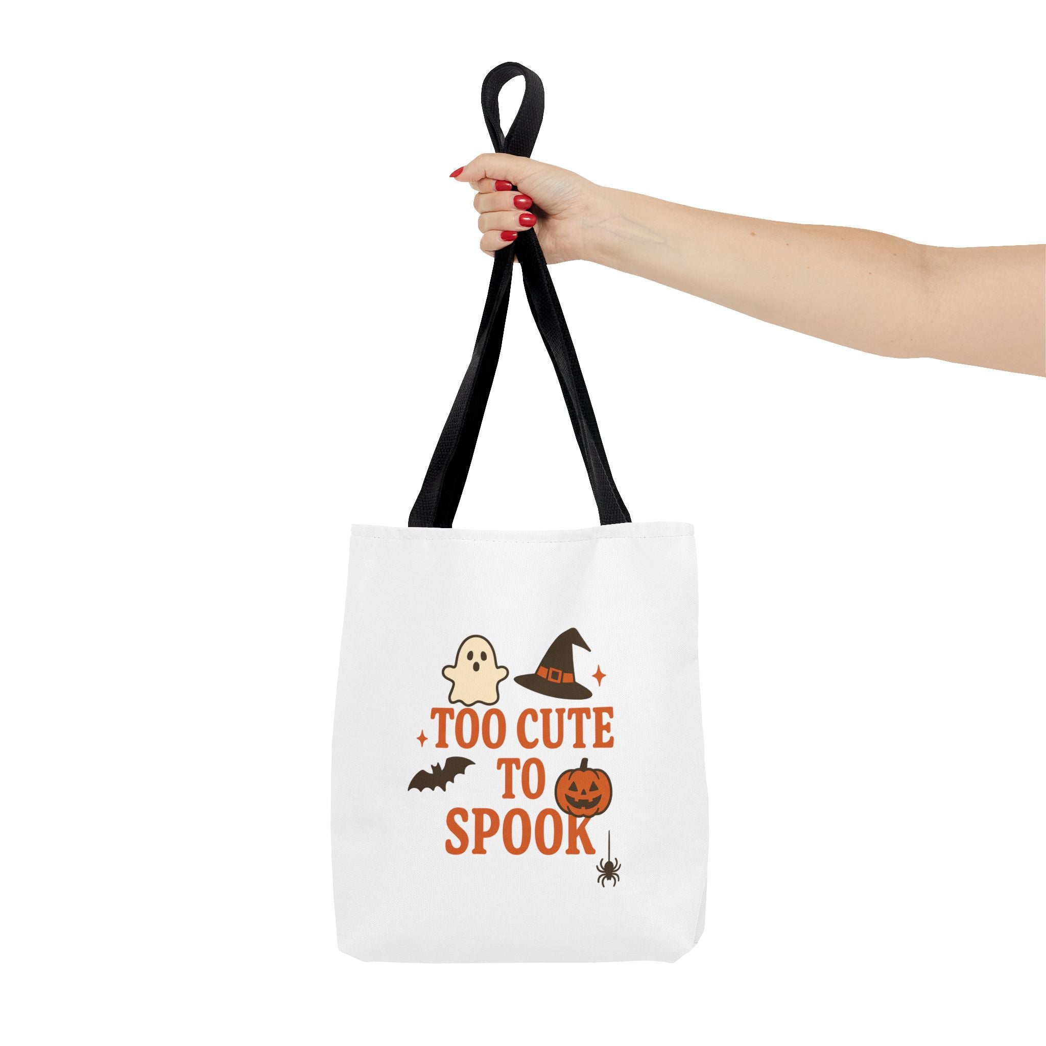 Too Cute to Spook- Halloween Tote Bag