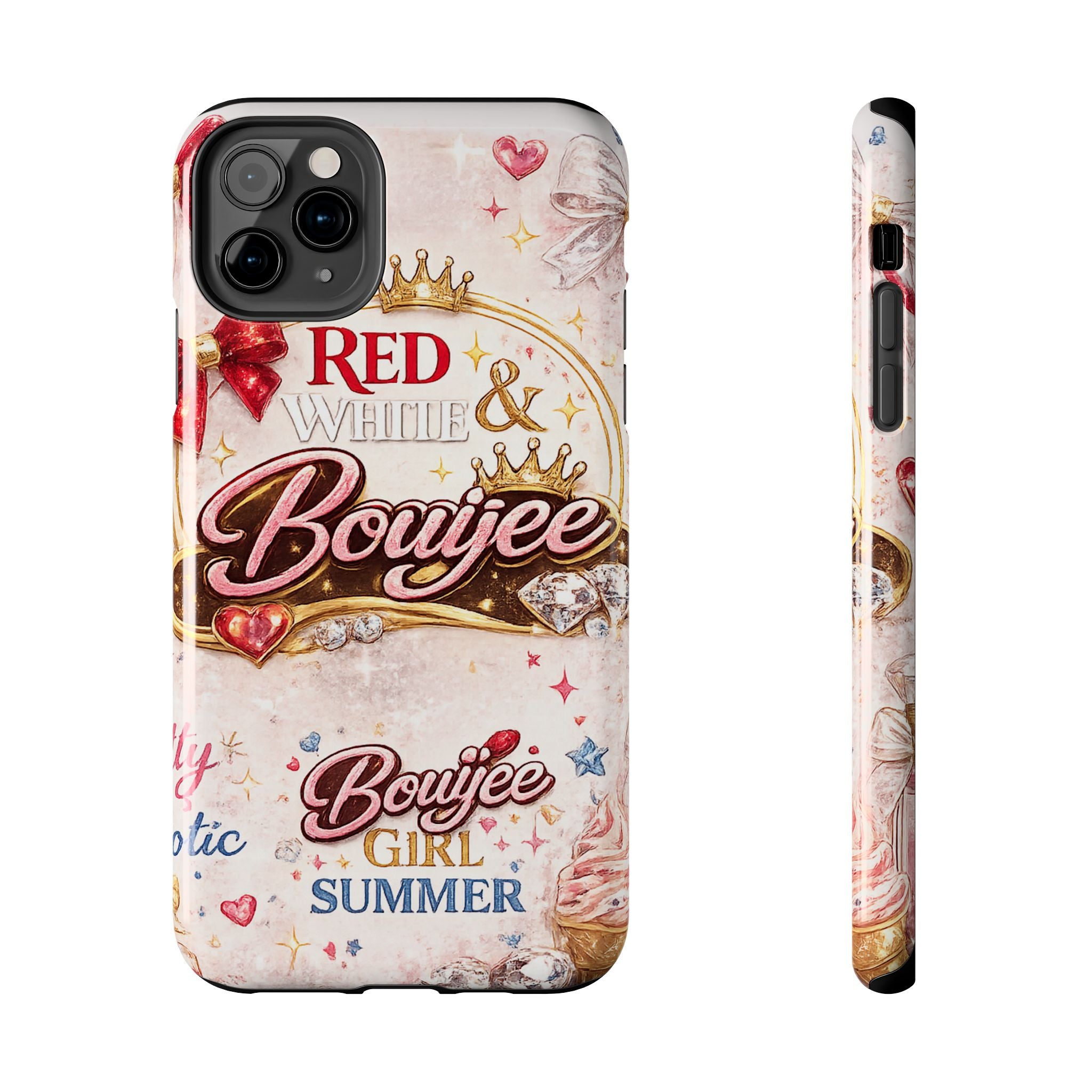 Red White & BouIjee Junk Phone Case