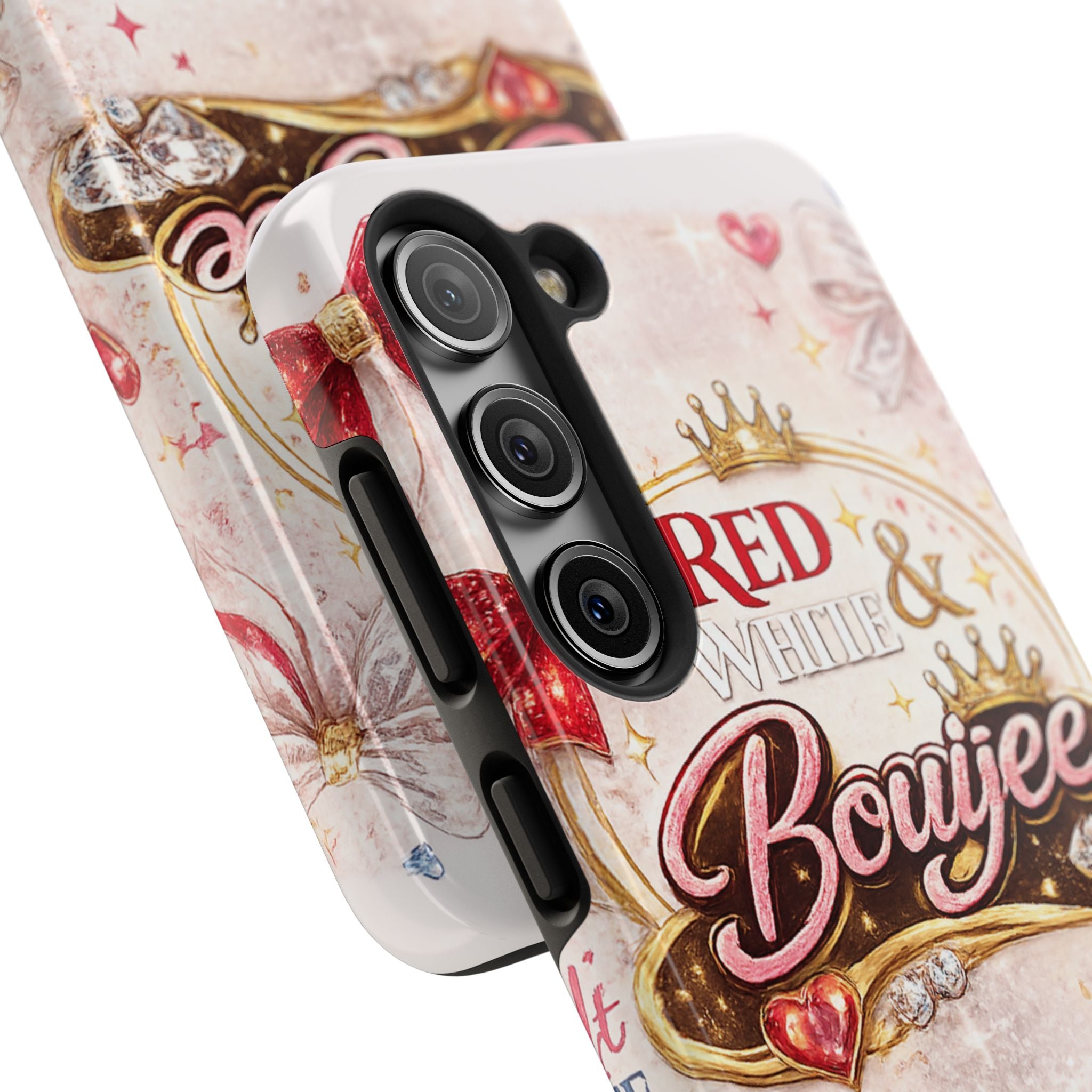 Red White & BouIjee Junk Phone Case