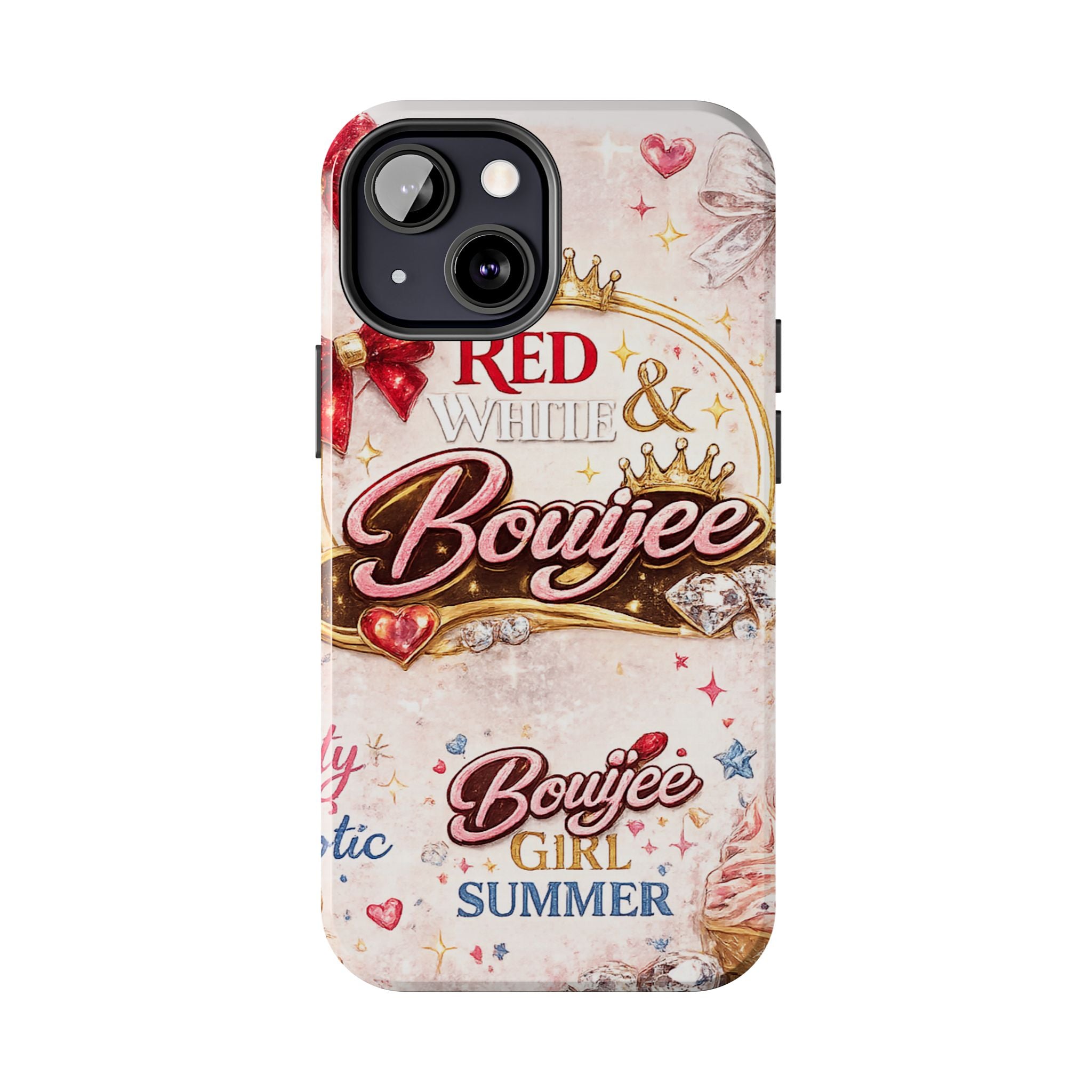 Red White & BouIjee Junk Phone Case