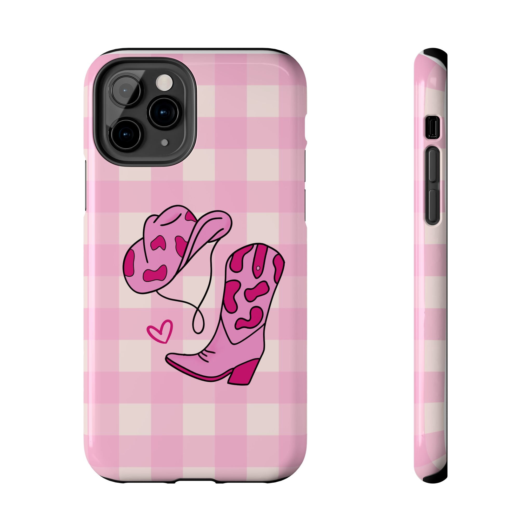 Pink Cowgirl Boots Phone Case