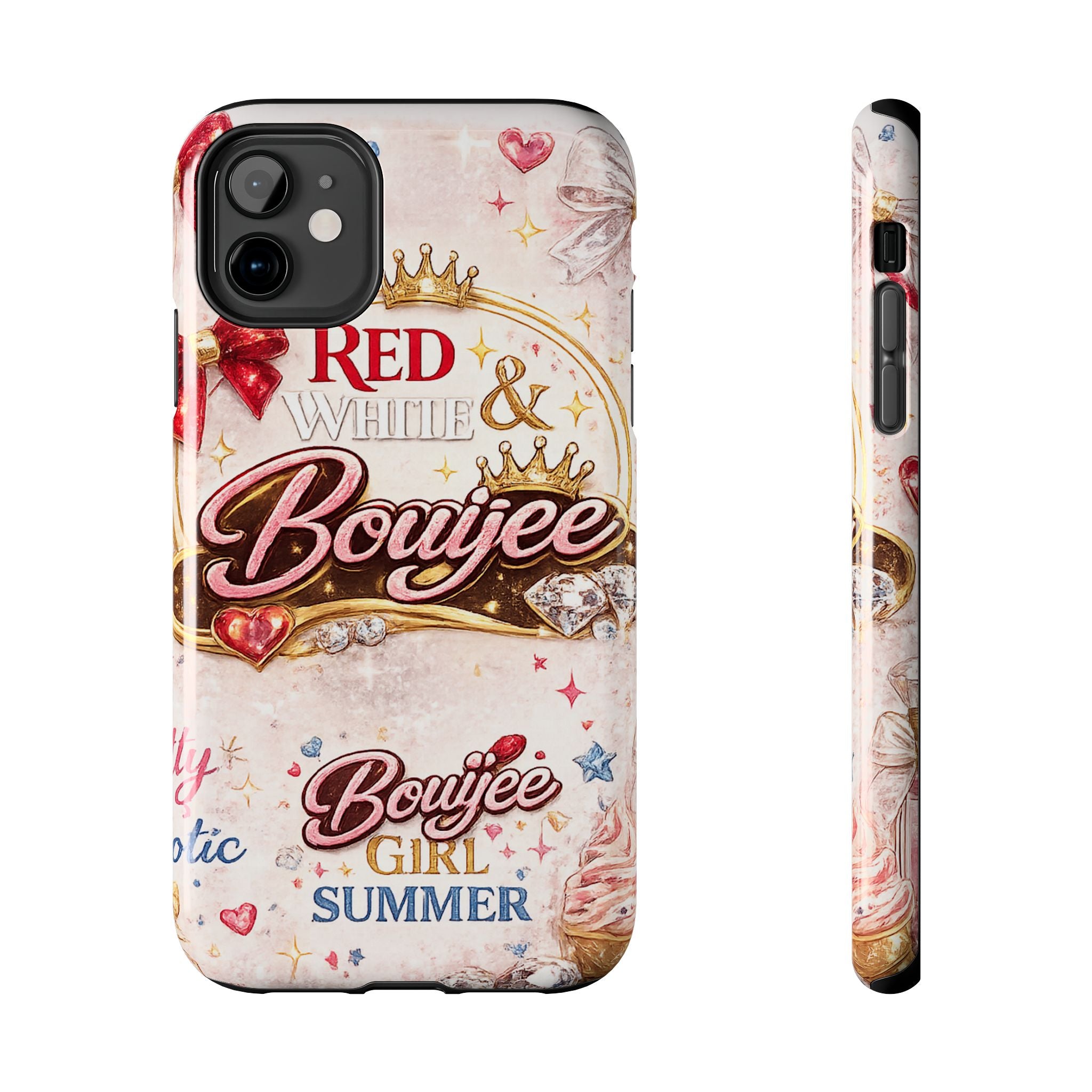 Red White & BouIjee Junk Phone Case