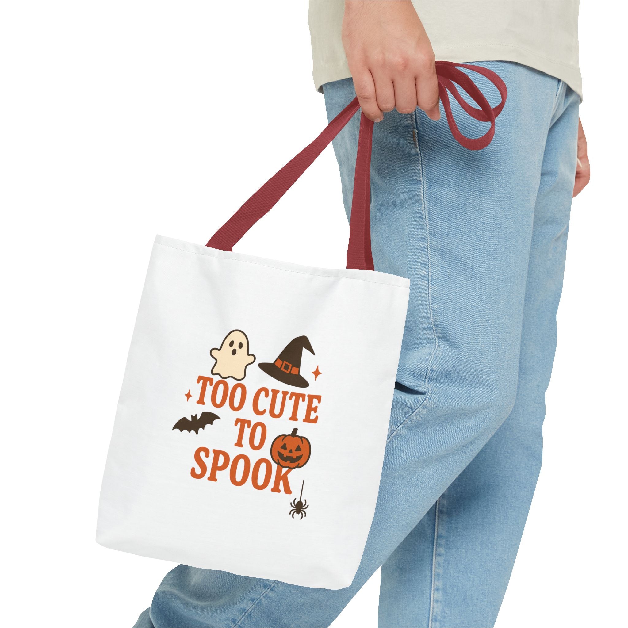 Too Cute to Spook- Halloween Tote Bag