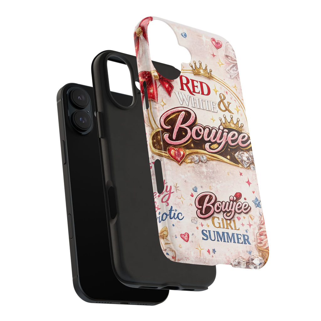 Red White & BouIjee Junk Phone Case