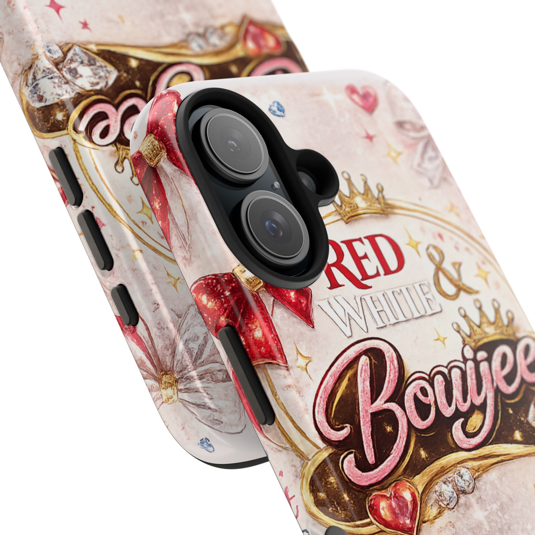 Red White & BouIjee Junk Phone Case