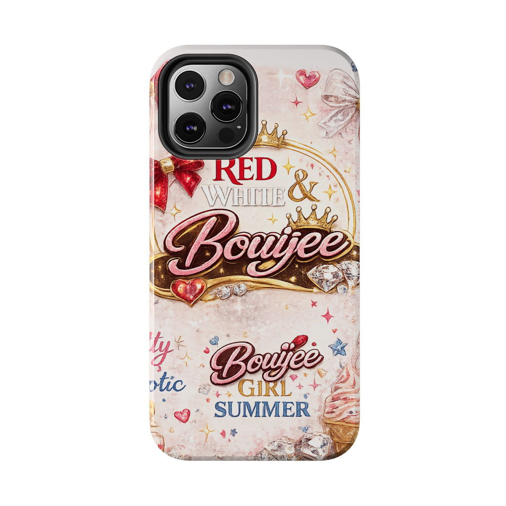 Red White & BouIjee Junk Phone Case
