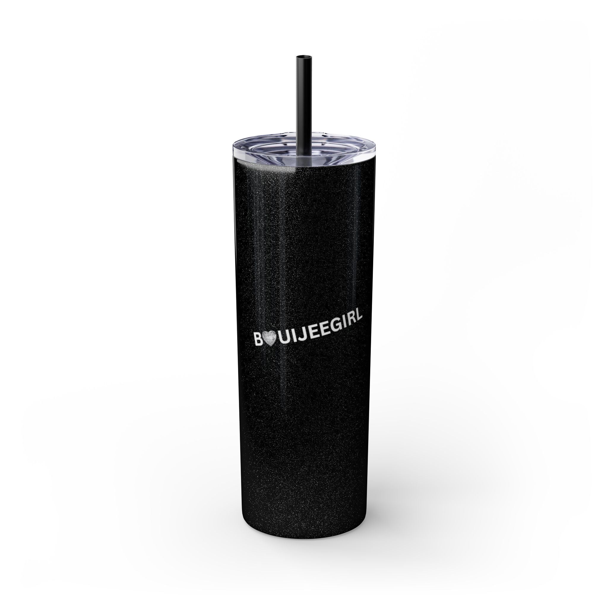 Glitter Signature Skinny Tumbler