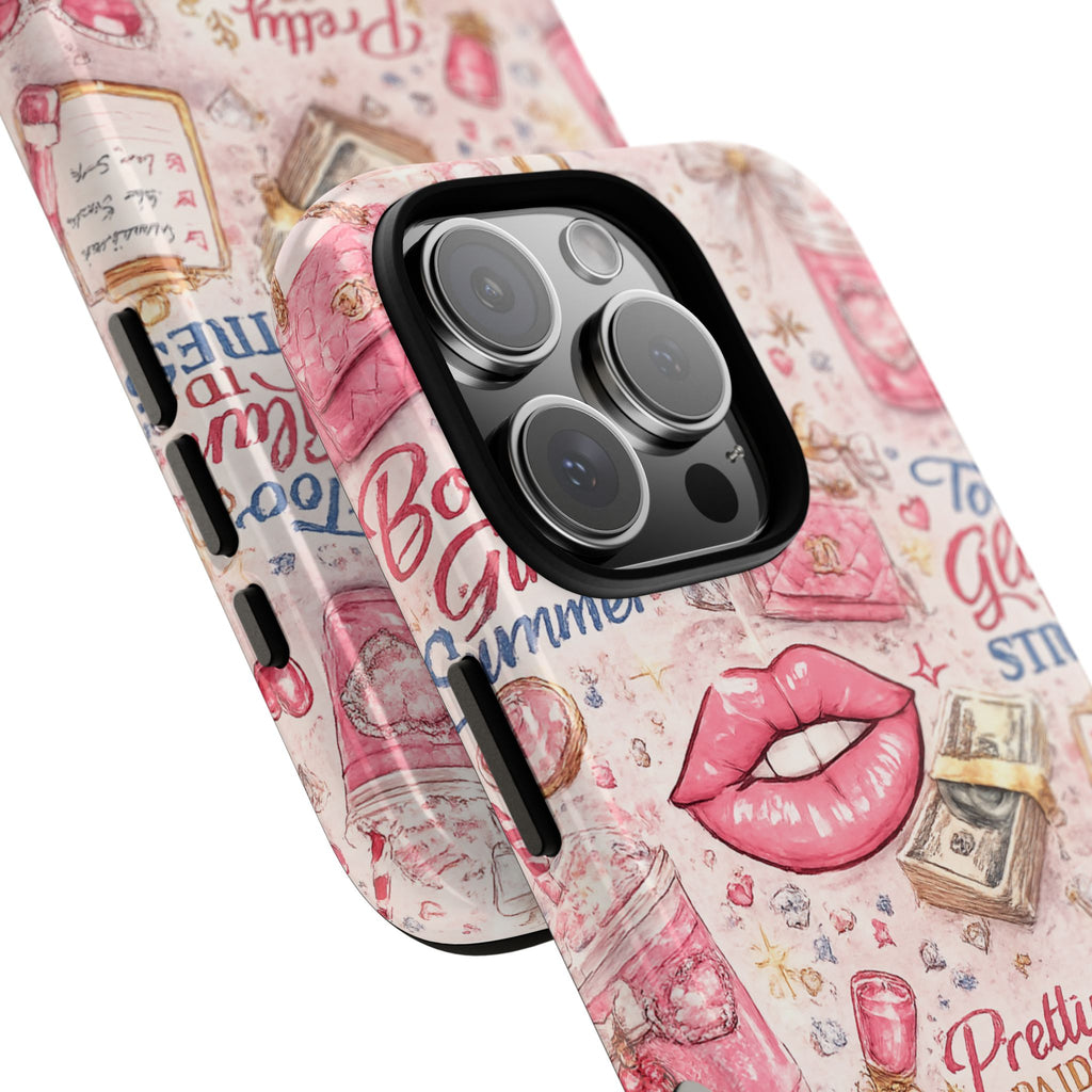 Pink Pretty and Boujee Junk Phone Case